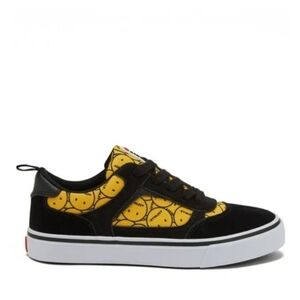Airwalk Lace-Up Huntington Kids Black and Yellow Sneaker